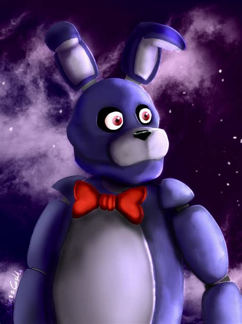 I decided to draw FNAF 1 Bonnie and thought I’d share! :D ...