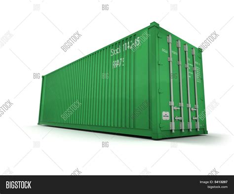 Green Cargo Container Image & Photo (Free Trial) | Bigstock