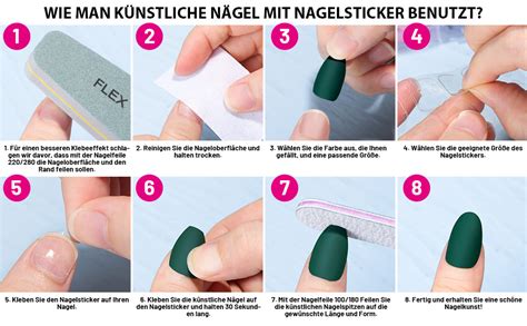 24 Farben 576 Stk Matte Künstliche Nägel zum Aufkleben Mittlere Länge