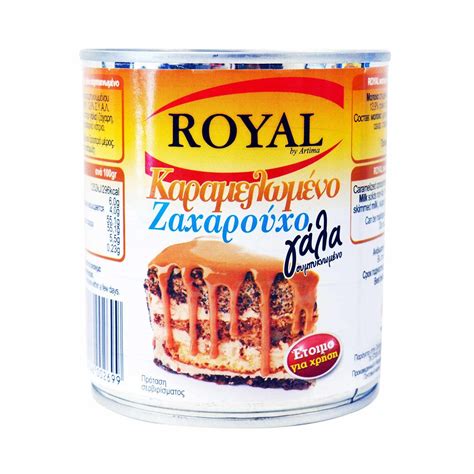 ROYAL Γάλα Ζαχαρούχο Καραμελωμένο 6% Λιπαρά 395g | ΣΚΛΑΒΕΝΙΤΗΣ