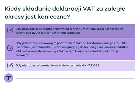 Rejestracja do VAT z datą wsteczną czy jest możliwa Taxology