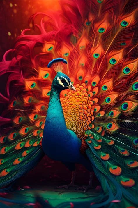 Pin On IMAGENS DESLUMBRANTES Peacock Art Nature Art Painting