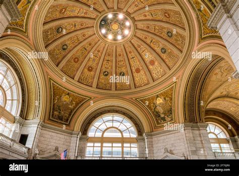 Buffalo Savings Bank Interior Stock Photo Alamy