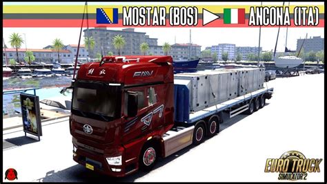 Euro Truck Simulator J De Mostar Para Ancona Carga Po O De