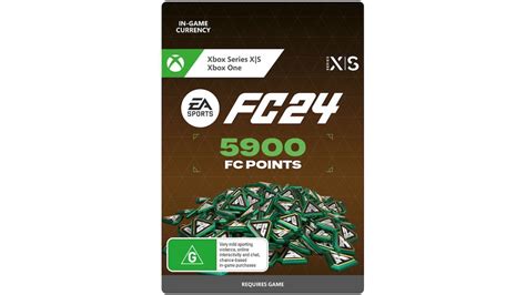 Xbox Ea Sports Fc 24 5900 Fc Points Harvey Norman