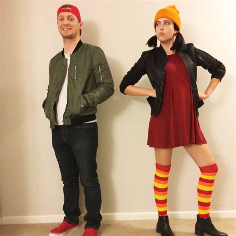 Easy 90s Couple Halloween Costume Recess TJ Spinelli DIY 90s