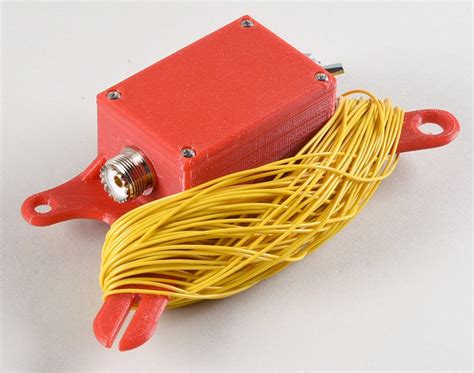 Efhw End Fed Half Wave Antenna With An Integrated Winder Completely Assembled With So 239 With