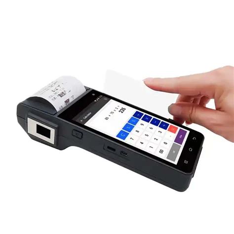 Handheld Mobile Android POS System with Thermal Printer and Card Reader ...