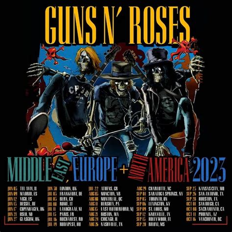 Guns N’ Roses Announce 2023 World Tour Arrow Lords Of Metal