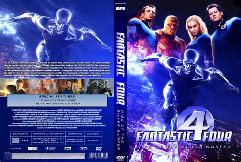 Fantastic Four: Rise of the Silver Surfer dvd covers (2007) R2 German