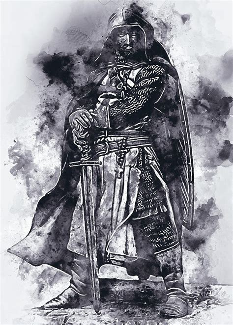 Templar Knight Drawing At Explore Collection Of