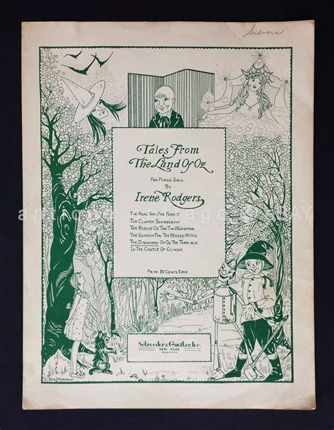 Wizard Of Oz Over The Rainbow Vintage Sheet Music Ebay