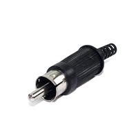 Plug Preto Rca Rabicho Eletrope As