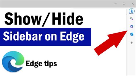 How To Hide The Sidebar In Microsoft Edge On Windows 11 Youtube Nbkomputer