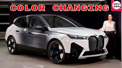 Color Changing Paint Bmw Ix Flow Featuring E Ink Youtube