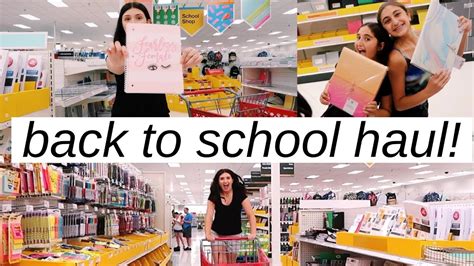 Back To School Supplies Haul 2018 Youtube