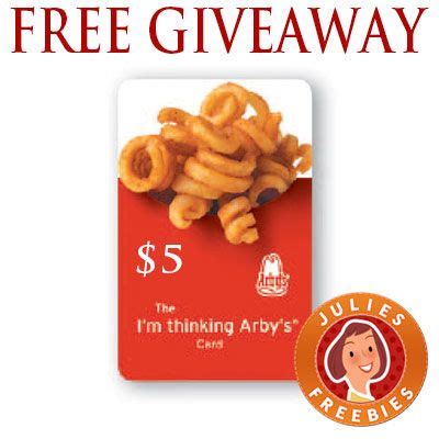 Free Arby S Gift Card Giveaway Winners Gift Card Giveaway