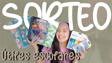 GIVEAWAY DE ÚTILES ESCOLARES ÚTILES DE TARGET Karen Flowwers YouTube