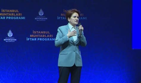 Meral Akşener AK Parti seçmenine seslendi AK Parti ye oy veren