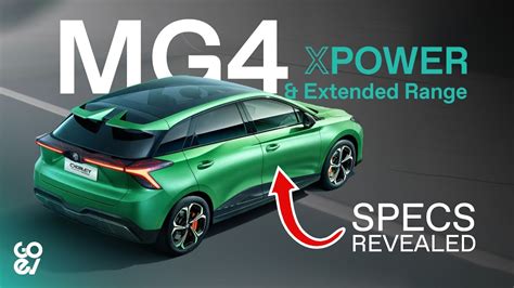 MG4 XPOWER & Extended Range (2023): Specs and Price Revealed - YouTube