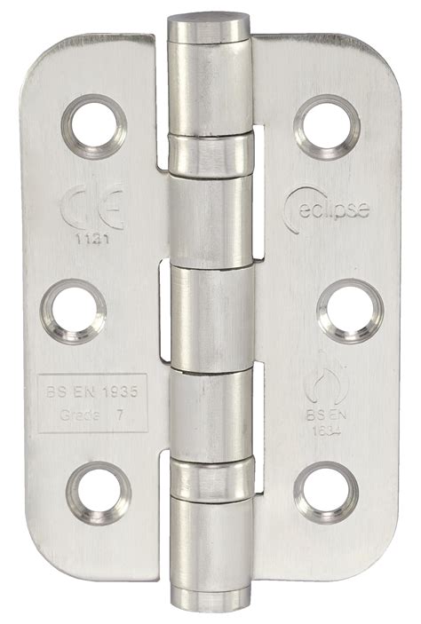 76x51mm Grade 7 Stainless Steel Radius Ball Bearing Hinge Eclipse