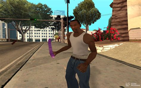 Insanity Purple Dildo For GTA San Andreas