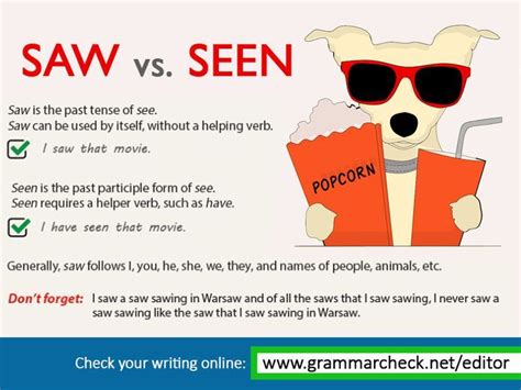 See And Saw Grammar