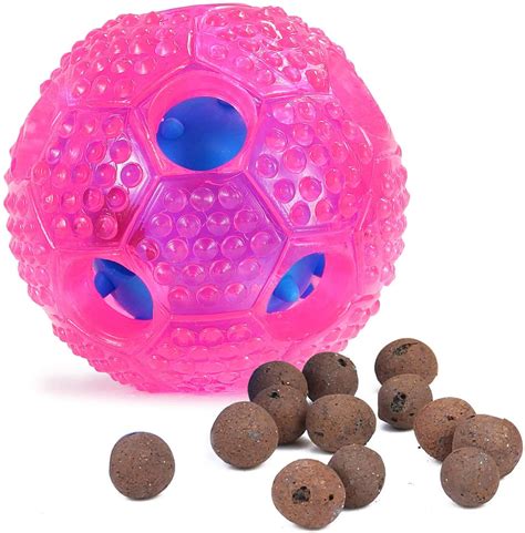 Amerteer Interactive Dog Toys, Dog Chew Toys Ball for Small Medium Dogs ...