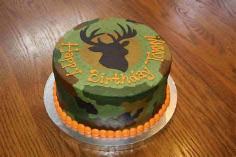 Camo Deer Cake Hunting Cake Hunting Birthday Cakes Birthday Cakes