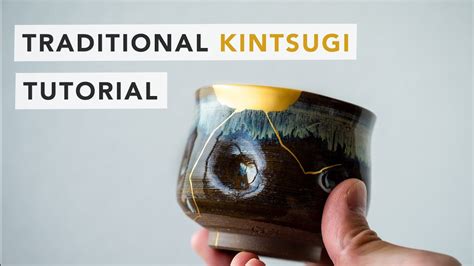 [standard Kit] Traditional Kintsugi Tutorial Food Safe Method Youtube