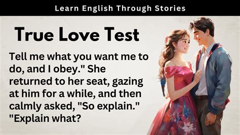 True Love Test Learn English Through Story⭐ Level 2 Graded Reader