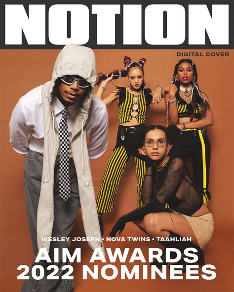 Aim Awards 2022 Digital Cover Nova Twins Notion