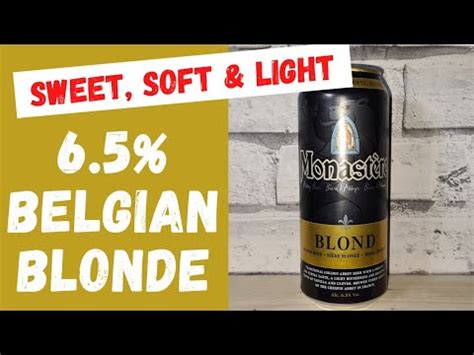 Monastere Blonde Beer Review YouTube