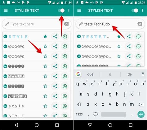 Como Mudar A Letra Do Whatsapp O App Stylish Text