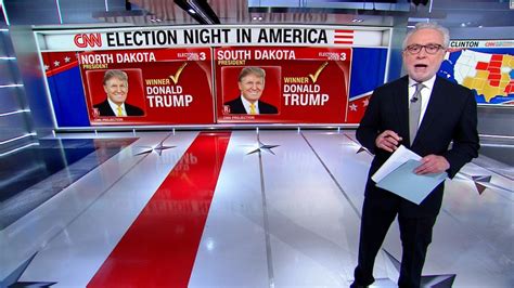 CNN 9p ET Projection Trump Wins 7 States Clinton 1 CNN Video