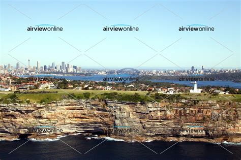 Aerial Photography Vaucluse Macquarie Lighthouse Airview Online