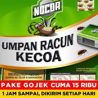 Jual Racun Pembasmi Nocoa Umpan Kecoa Racun Kecoa Shopee Indonesia