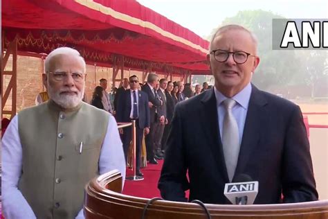 Australian Pm Accorded Rashtrapati Bhavan S Ceremonial Welcome