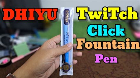 Dhiyu Retractable Fountain Pen Best Fountain Pen Under Rs