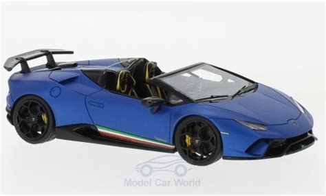 Miniature Lamborghini Huracan 1 43 Look Smart Performante Spyder Matt