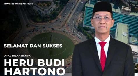 Tito Lantik Heru Budi Hartono Jadi Pj Gubernur Dki Jakarta