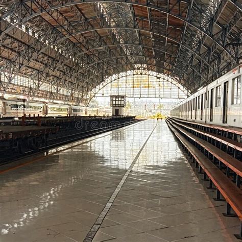 Tanjung Priok Station Stock Image Image Of Priok Train 281111849