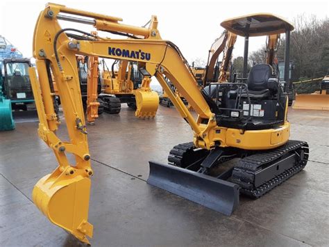 Japanese Used Mini Excavators Komatsu Pc Mr Toku World Be