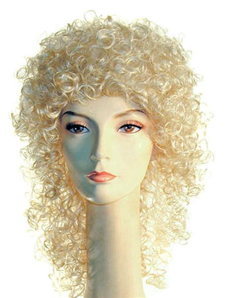 80's Dolly Parton Curly Wig - City Costume Wigs