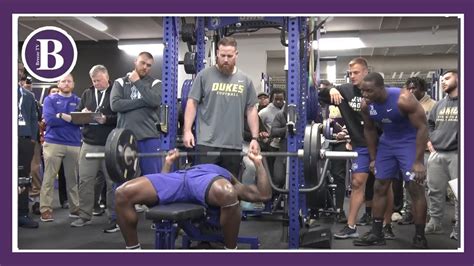 JMU Football Pro Day YouTube