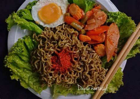 Resep Mie Goreng Jiwa Pagi Topping Capcay Dan Telor Ceplok Oleh Dapur