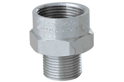 Larson Electronics Reducer Bushing 3 4 Npt To M20 Nickel Plated