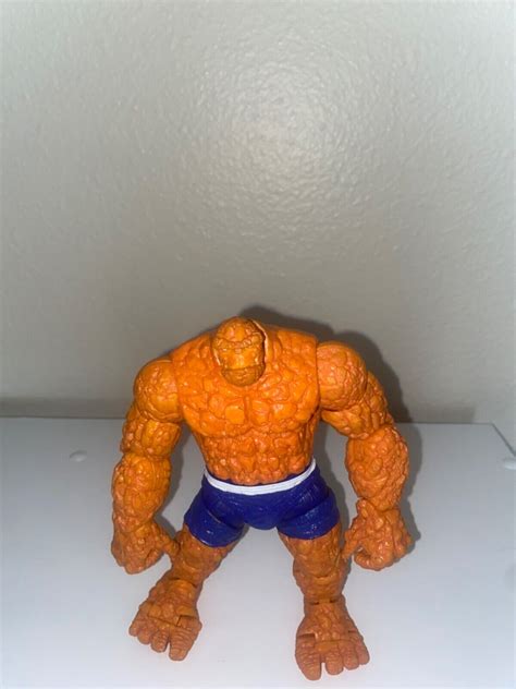 Hasbro Marvel Legends Series Retro Fantastic Four The Thing Inch