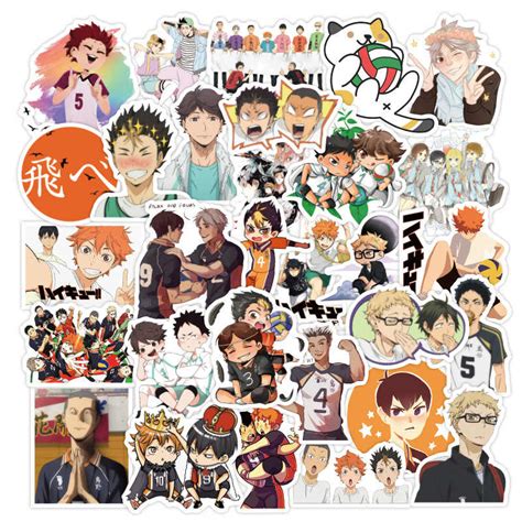 Haikyuu Printable Stickers Buy Haikyuu Anime Collectables And Get The