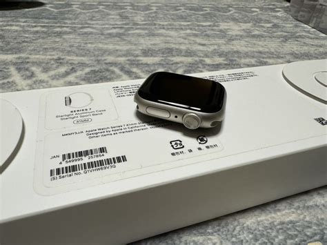 Yahooオークション 美品 Apple Watch7 Gpsモデル アルミニウム 41m